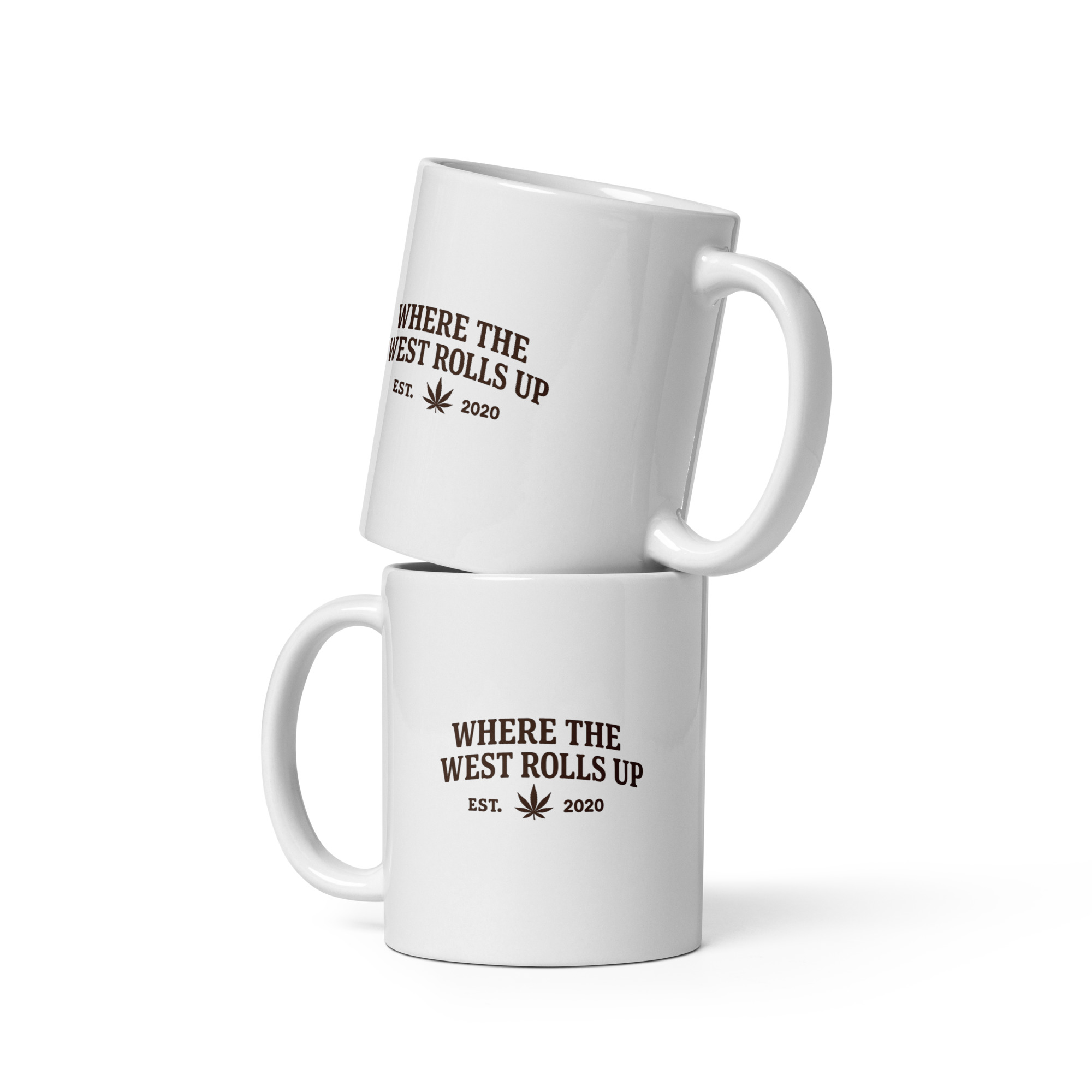 White glossy mug - Image 2